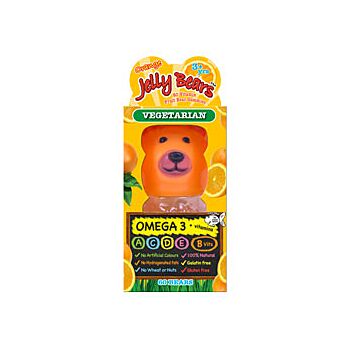 Jelly Bears - Orange Omega 3 (60gummies)