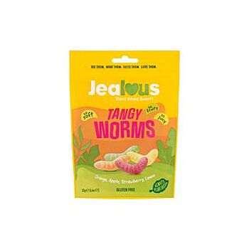Jealous Sweets - Tangy Worms Sweets (125g)