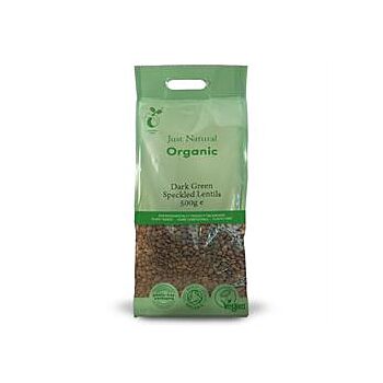 Just Natural Organic - Org Dark Green Lentils (500g)
