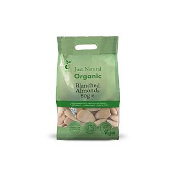 Just Natural Organic - Org Almonds Blanched (80g)