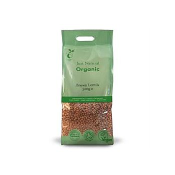 Just Natural Organic - Org Brown Lentils (500g)