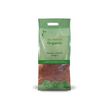 Just Natural Organic - Org Brown Linseed (500g)