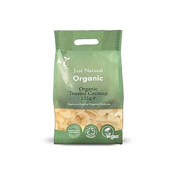 Just Natural Organic - Org Toasted Coconut (125g)