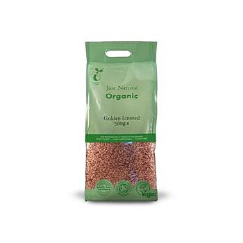 Just Natural Organic - Org Golden Linseed (500g)