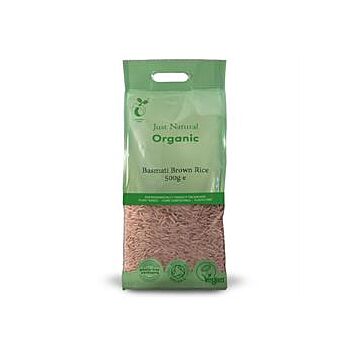 Just Natural Organic - Org Basmati Brown Rice (500g)