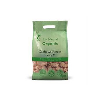 Just Natural Organic - Org Cashews Pieces (125g)