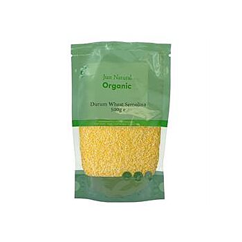 Just Natural Organic - Org Durum Wheat Semolina (500g)