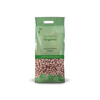 Just Natural Organic - Org Haricot Beans (500g)