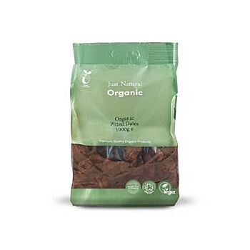 Just Natural Organic - Org Pitted Dates (1000g)