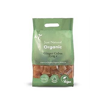 Just Natural Organic - Org Ginger Candied Cubes (250g)