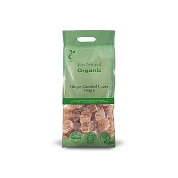Just Natural Organic - Org Ginger Candied Cubes (500g)