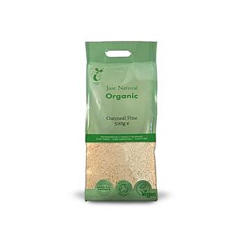 Just Natural Organic - Org Oatmeal Fine (500g)