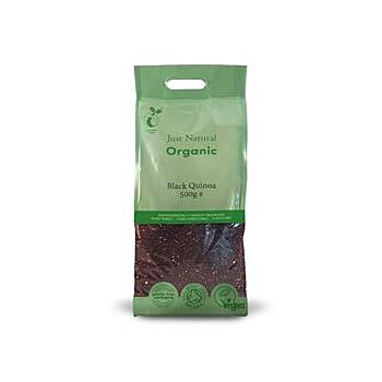 Just Natural Organic - Org Black Quinoa (500g)
