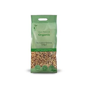 Just Natural Organic - Org Tri Colour Quinoa (500g)