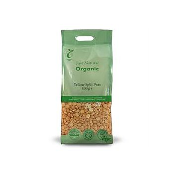 Just Natural Organic - Org Yellow Split Peas (500g)