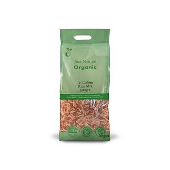 Just Natural Organic - Org Tri Colour Rice Mix (500g)