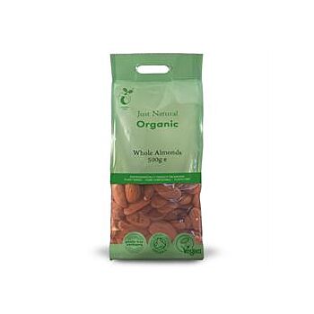 Just Natural Organic - Org Almonds Whole (500g)