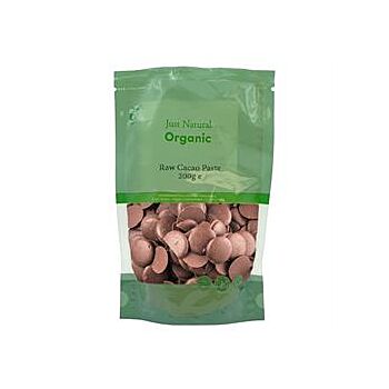 Just Natural Organic - Org Cacao Paste Raw (200g)