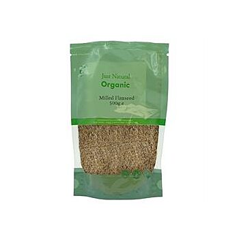 Just Natural Organic - Org Milled Flaxseed (500g)