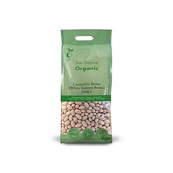 Just Natural Organic - Org Cannellini Beans (500g)