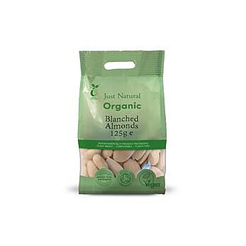 Just Natural Organic - Org Almonds Blanched (125g)