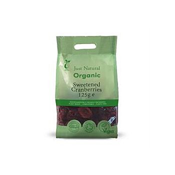 Just Natural Organic - Org Sweetened Cranberries (125g)