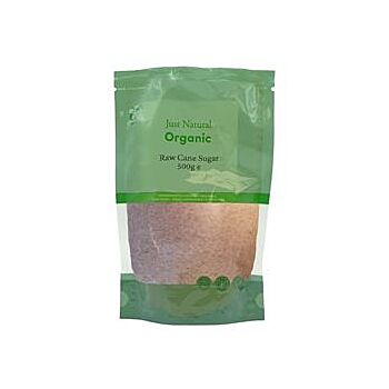 Just Natural Organic - Org Cane Sugar Raw (500g)