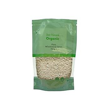 Just Natural Organic - Org Flour Plain Wholemeal (650g)
