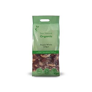 Just Natural Organic - Org Brazils Whole (500g)