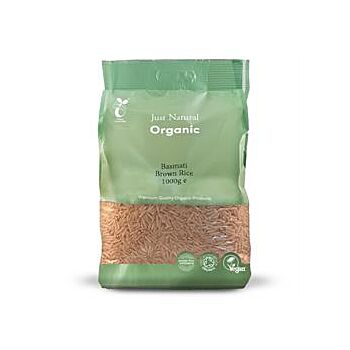 Just Natural Organic - Org Basmati Brown Rice (1000g)