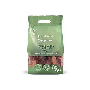 Just Natural Organic - Org Brazils Whole (250g)