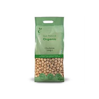 Just Natural Organic - Org Chickpeas (500g)