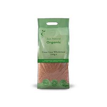 Just Natural Organic - Org Couscous Wholemeal (500g)