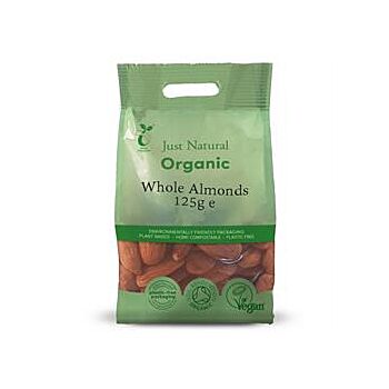 Just Natural Organic - Org Almonds Whole (125g)