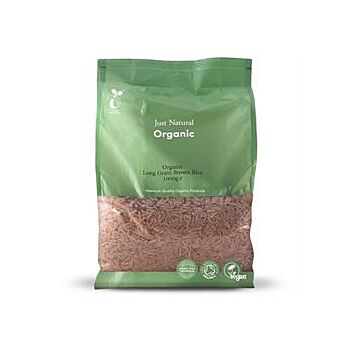 Just Natural Organic - Org Long Grain Brown Rice (1000g)