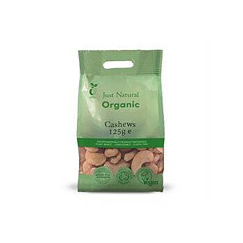 Just Natural Organic - Org Cashews Whole (125g)