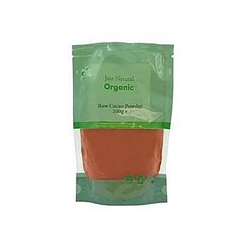 Just Natural Organic - Org Cacao Powder Raw (200g)
