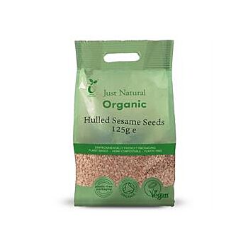 Just Natural Organic - Org Sesame Seeds Hulled (125g)