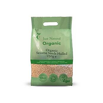Just Natural Organic - Org Sesame Seeds Hulled (250g)