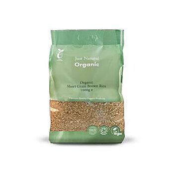 Just Natural Organic - Org Short Grain Brown Rice (1000g)