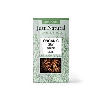 Just Natural Herbs - Org Star Anise Box (15g)