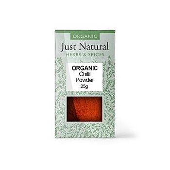 Just Natural Herbs - Org Chilli Powder Box (25g)
