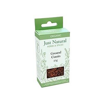Just Natural Herbs - Org Cumin Ground Box (25g)