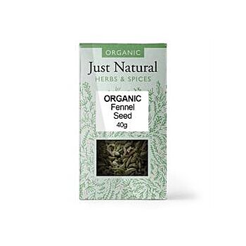 Just Natural Herbs - Org Fennel Seed Box (40g)