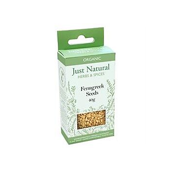 Just Natural Herbs - Org Fenugreek Seed Box (40g)