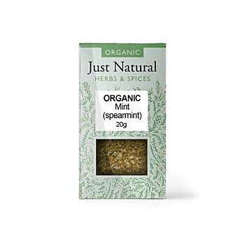 Just Natural Herbs - Org Mint (Spearmint) Box (20g)