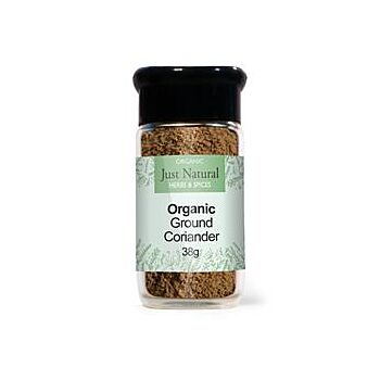 Just Natural Herbs - Org Coriander Ground Jar (40g)