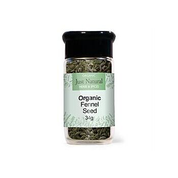Just Natural Herbs - Org Fennel Seed Jar (45g)