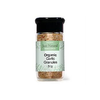 Just Natural Herbs - Org Garlic Granules Jar (85g)