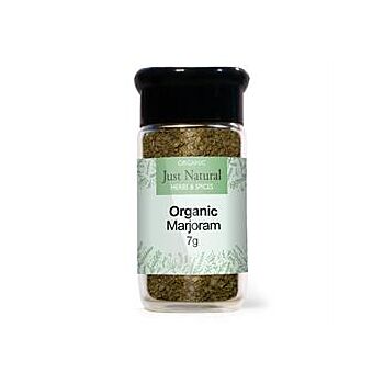 Just Natural Herbs - Org Marjoram Jar (8g)